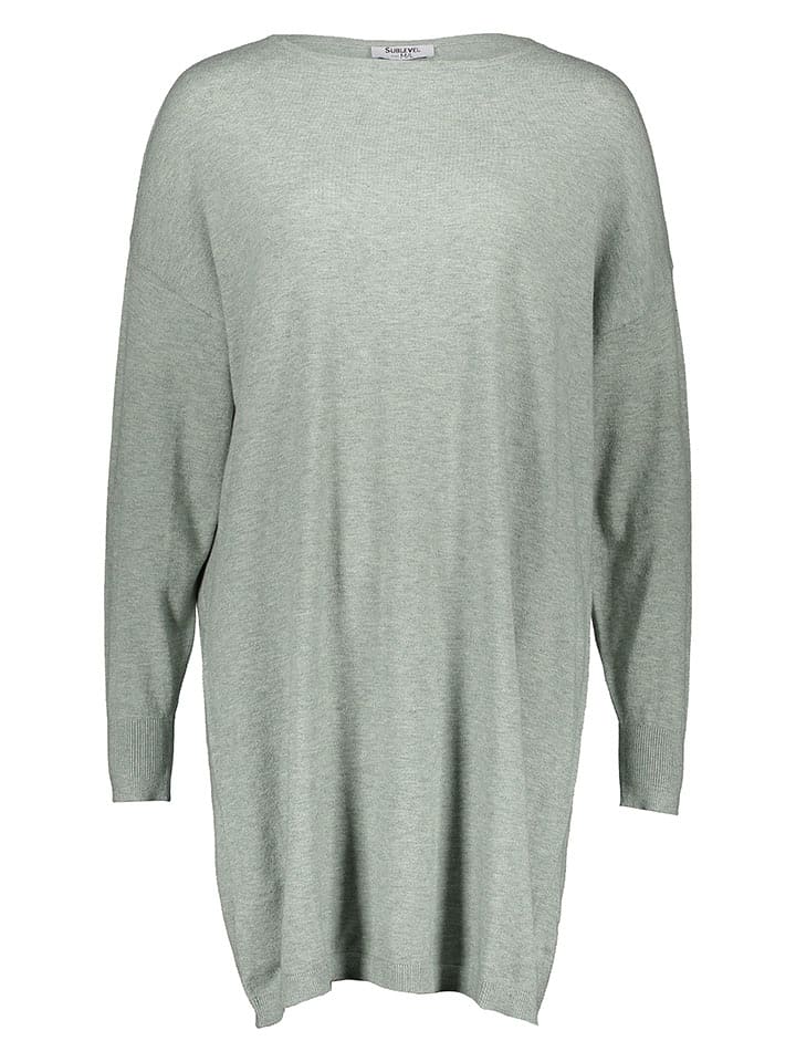 Sublevel Sukienka w kolorze jasnozielonym rozmiar: M/L