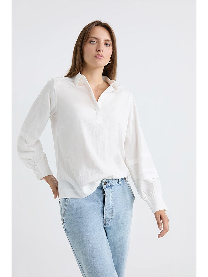 Josephine & Co Bluzka "Andreas" w kolorze białym rozmiar: 38