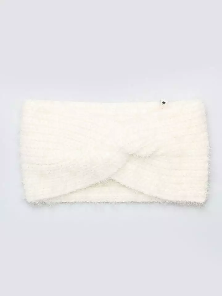 BIG STAR Opaska w kolorze kremowym na czoło rozmiar: onesize