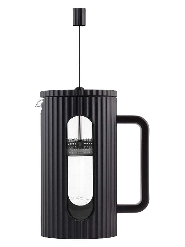 Vialli Design Dzbanek "Livio" w kolorze czarnym do herbaty - 1 l rozmiar: onesize