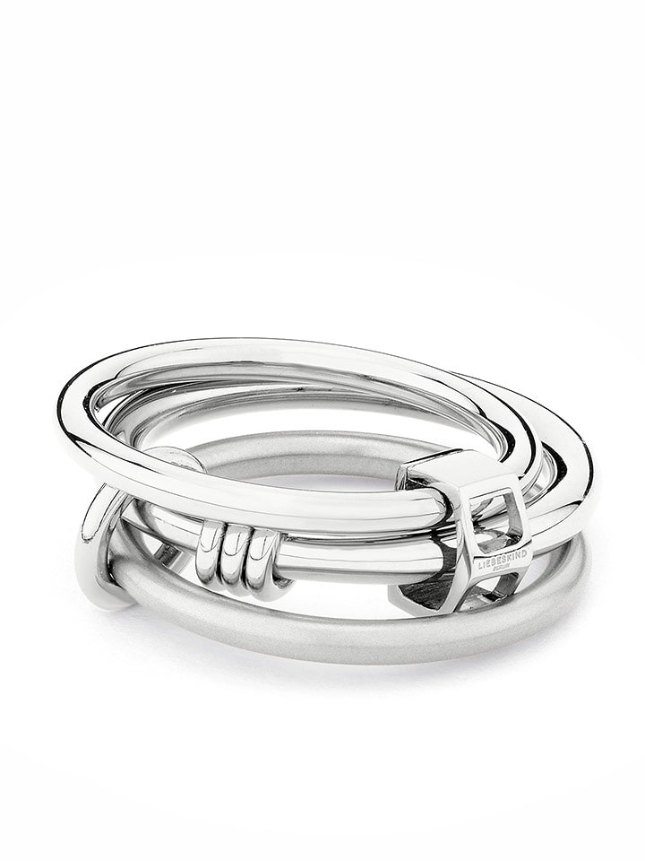 Liebeskind Pierścionek w kolorze srebrnym rozmiar: 54
