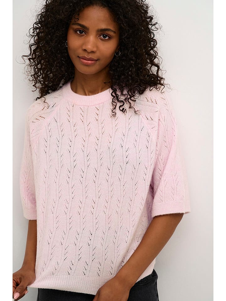 Kaffe Koszulka "Atella" w kolorze jasnoróżowym rozmiar: XL