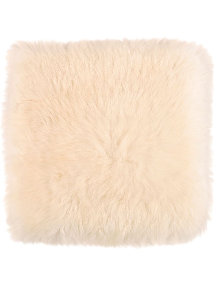 Kaiser Naturfellprodukte Wyściółka wełniana w kolorze białym do siedzenia rozmiar: 35x35 cm