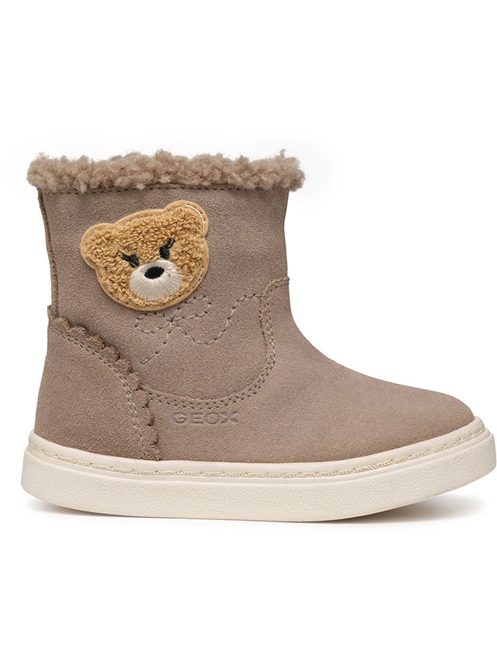 Geox Botki zimowe "Nashik" w kolorze jasnobrązowym rozmiar: 25