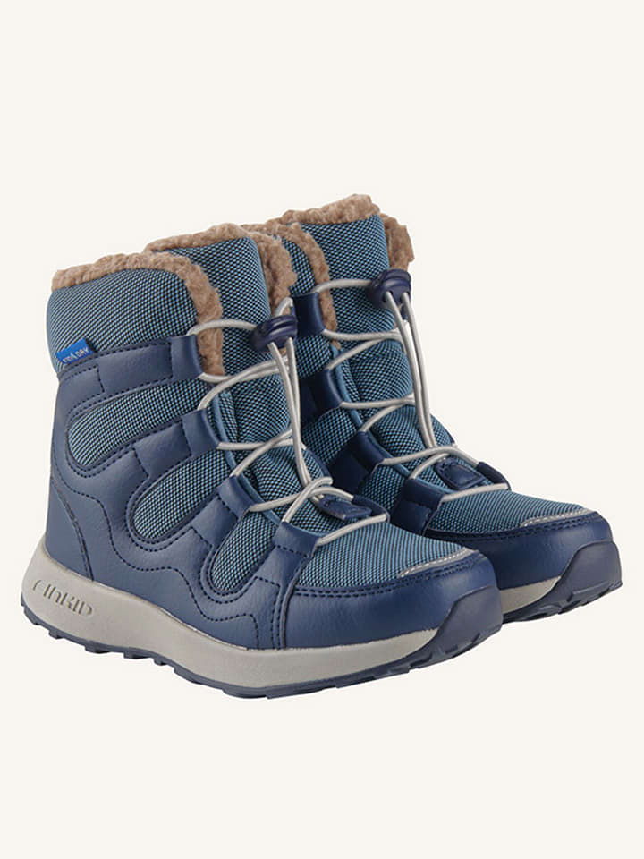 finkid Kozaki zimowe "Huippu" w kolorze granatowym rozmiar: 32