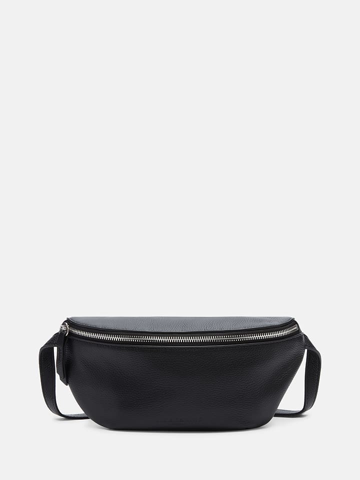 Liebeskind Berlin Skórzana saszetka "Tavia" w kolorze czarnym - 27 x 14 x 7 cm rozmiar: onesize