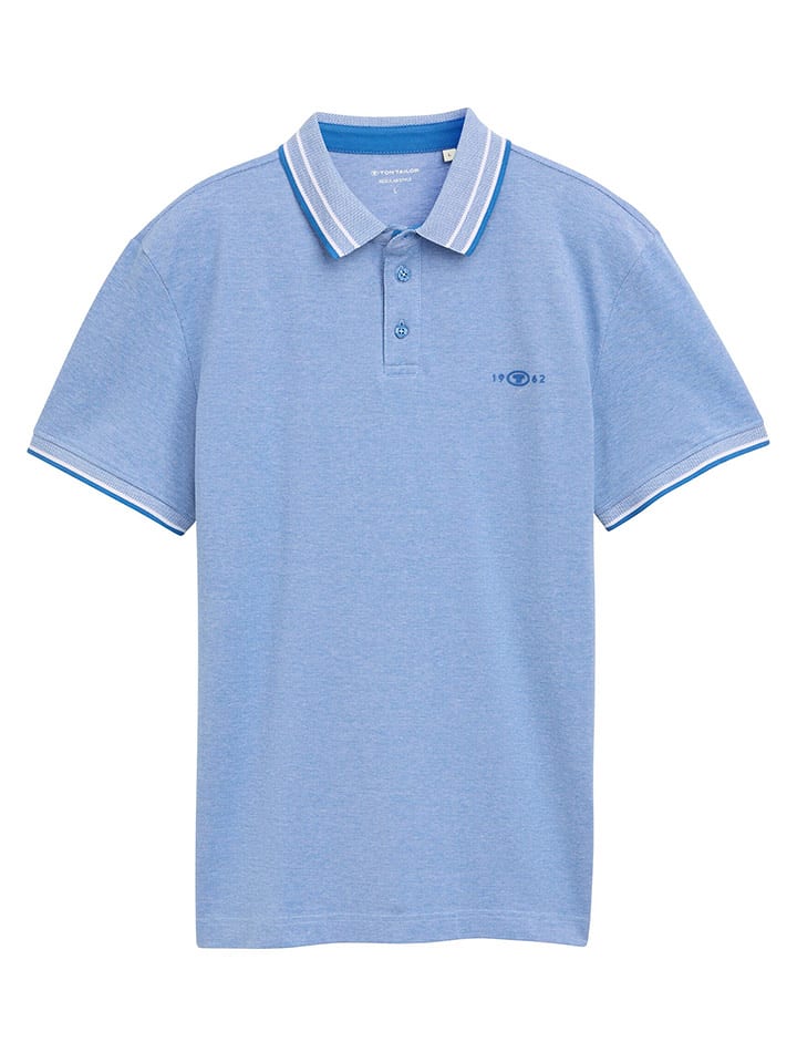 Tom Tailor Koszulka polo w kolorze błękitnym rozmiar: L