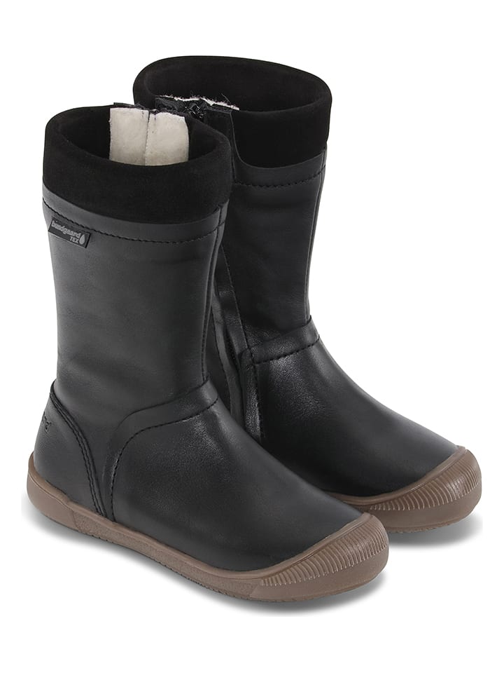 Bundgaard Skórzane kozaki zimowe "Giia" w kolorze czarnym rozmiar: 29