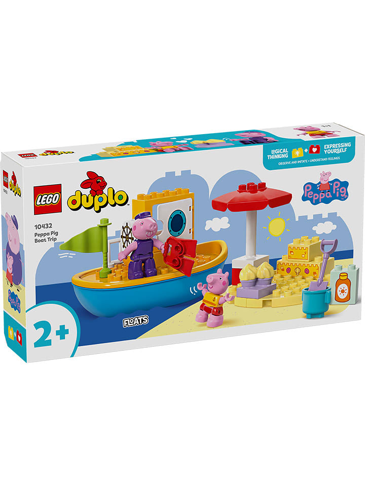 LEGO LEGO® DUPLO® Świnka Peppa na łodzi - 2+ rozmiar: onesize