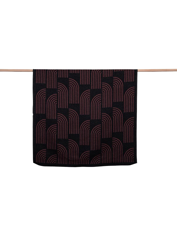 David Fussenegger Narzuta "Nova" w kolorze czerwono-czarnym rozmiar: 220x145 cm