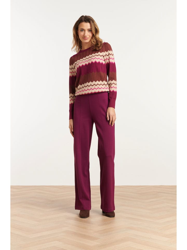 Smashed Lemon Spodnie w kolorze ciemnofioletowym rozmiar: XXL