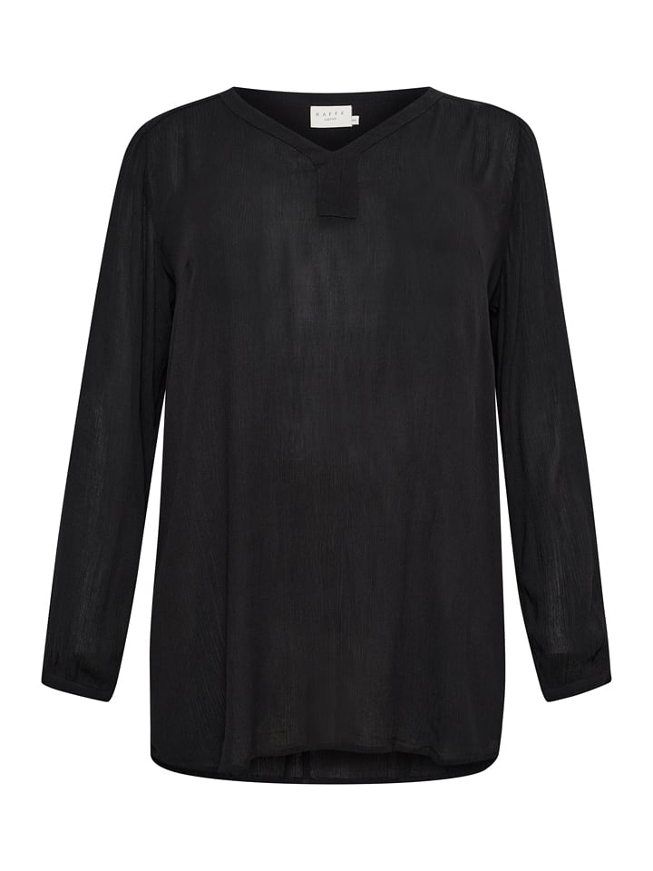 KAFFE curve Tunika w kolorze czarnym rozmiar: 46