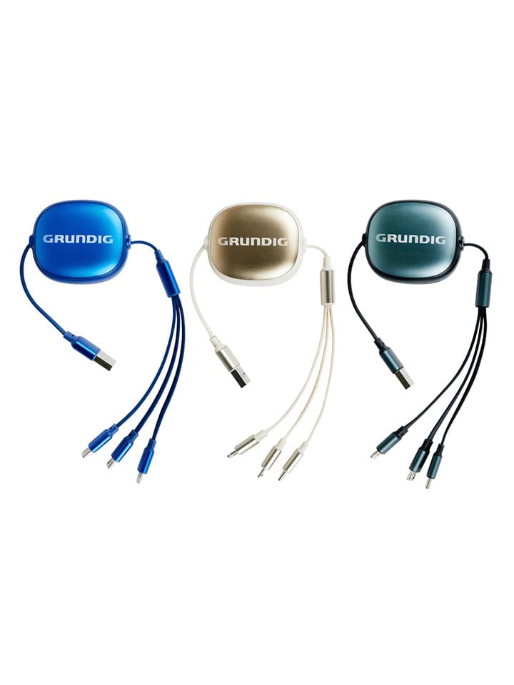 GRUNDIG Chowany kabel ładujący 3w1 (produkt niespodzianka) rozmiar: onesize