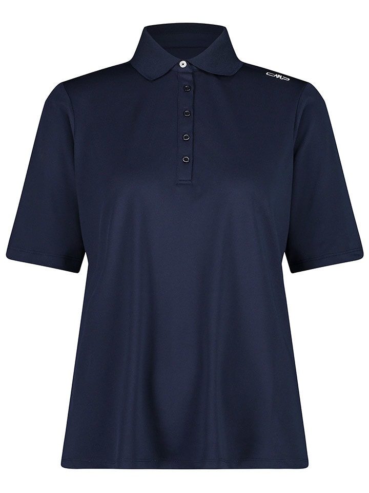CMP Funkcyjna koszulka polo w kolorze granatowym rozmiar: 36
