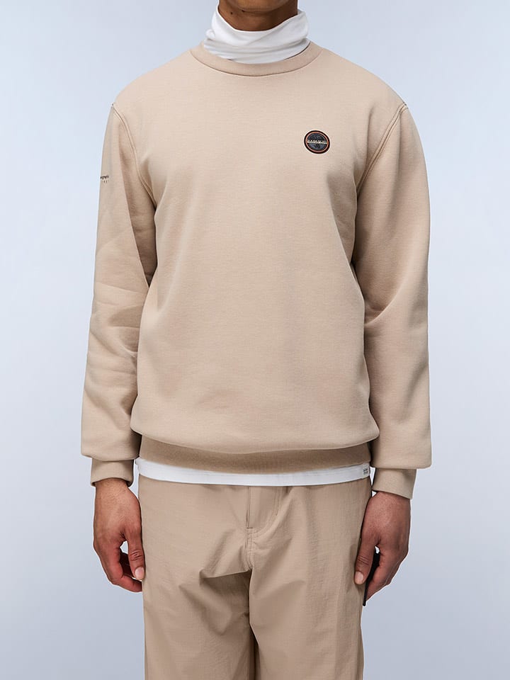 Napapijri Bluza w kolorze beżowym rozmiar: S