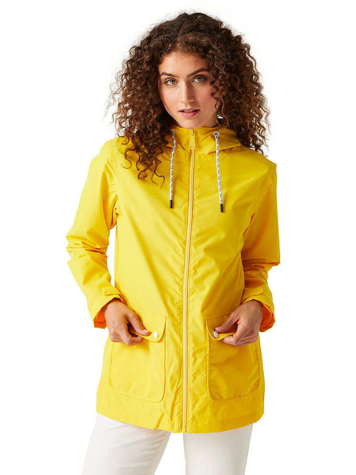 Regatta Kurtka przeciwdeszczowa "Bayletta" w kolorze żółtym rozmiar: 38