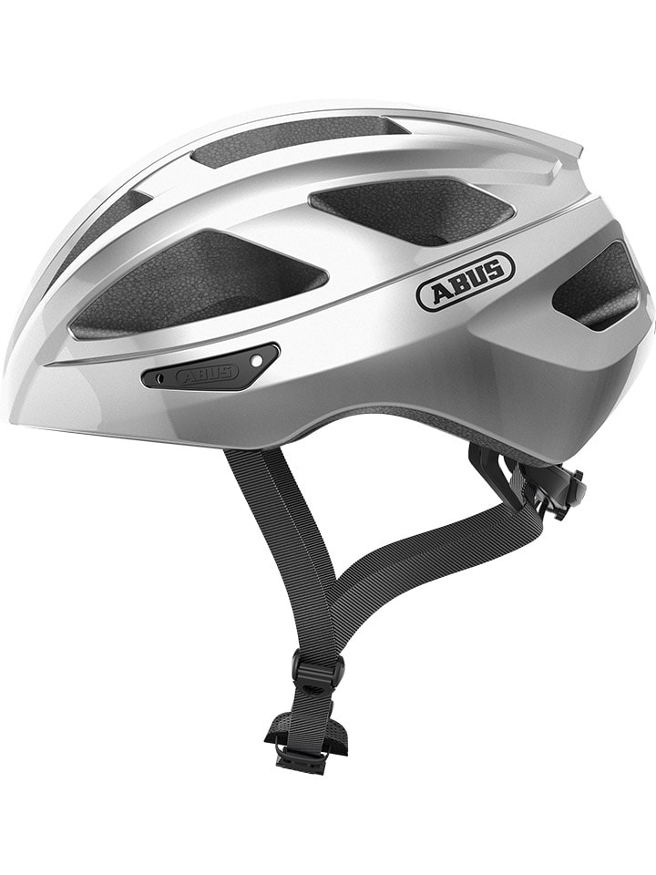 ABUS Kask rowerowy "Macator" w kolorze srebrnym rozmiar: 58-62 cm