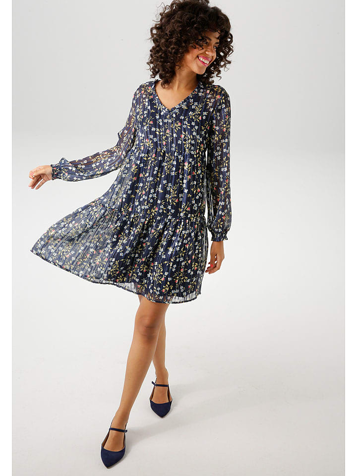 Aniston Sukienka w kolorze granatowym rozmiar: 40