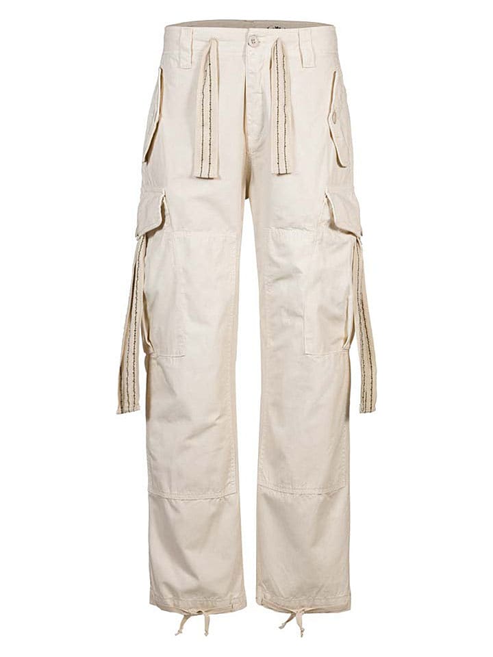 Herrlicher Bojówki "Skeip" w kolorze beżowym rozmiar: W29