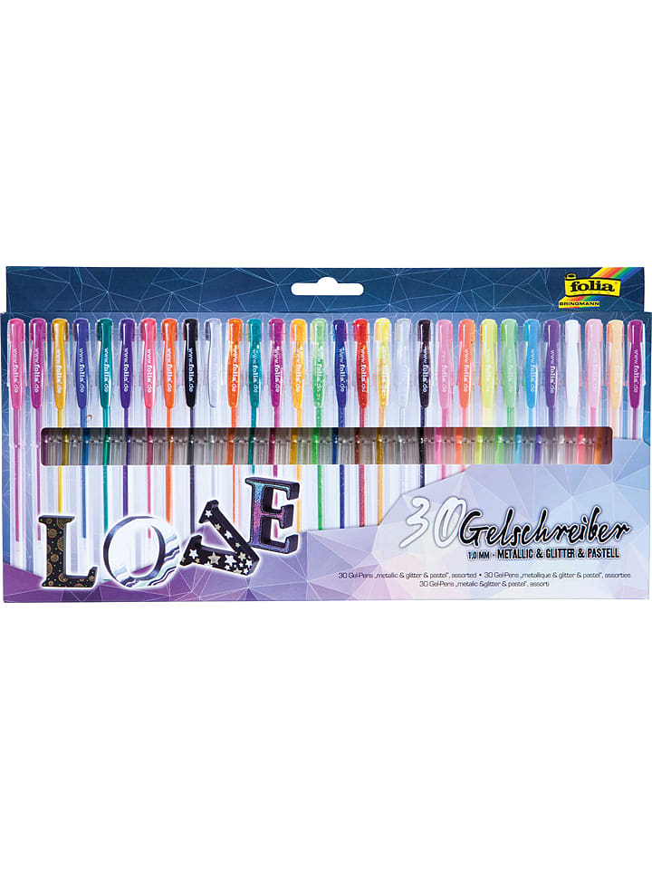 folia PAPER Długopisy żelowe (30 szt.) rozmiar: onesize