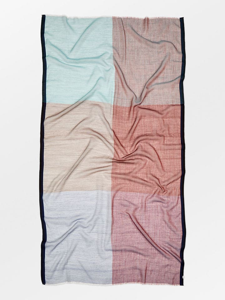 Becksöndergaard Wełniany szal ze wzorem - 200 x 100 cm rozmiar: onesize