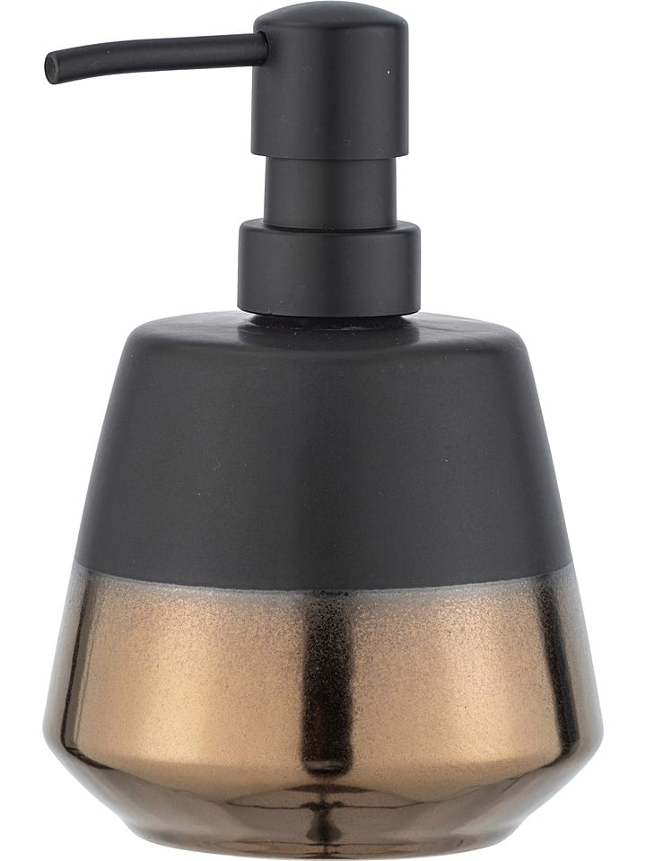 Wenko Dozownik mydła "Brandol" w kolorze czarnym - 450 ml rozmiar: onesize