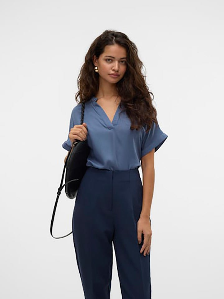Vero Moda Bluzka w kolorze niebieskim rozmiar: S