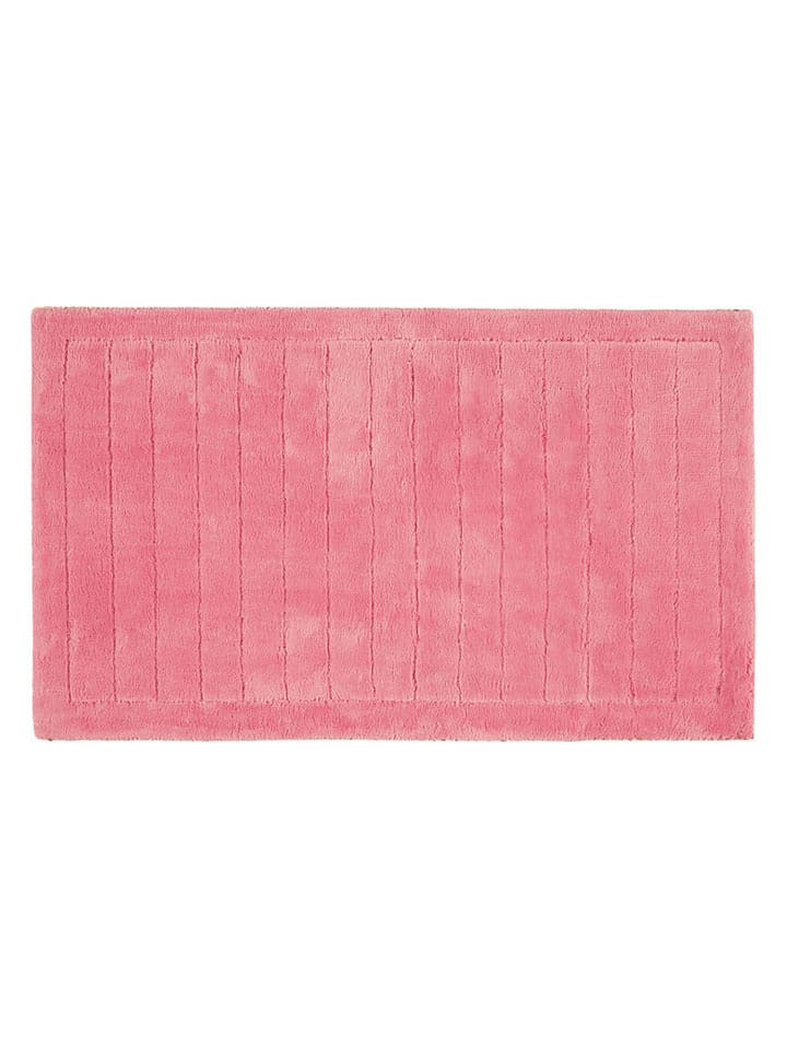 Egeria Dywanik łazienkowy "Line" w kolorze jasnoróżowym rozmiar: 70x120 cm
