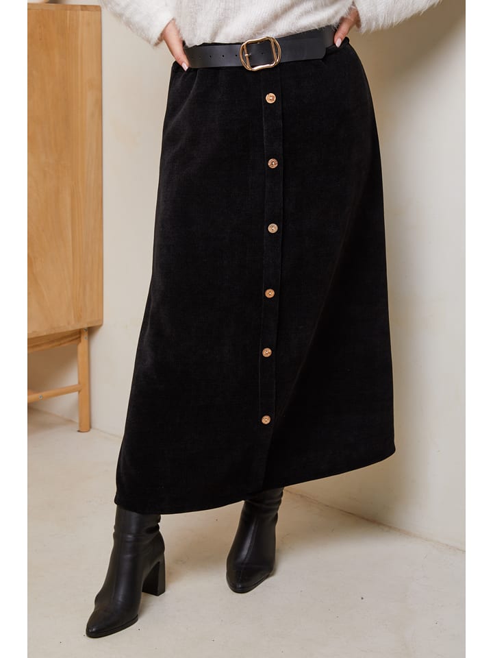 Curvy Lady Spódnica w kolorze czarnym rozmiar: 40/42