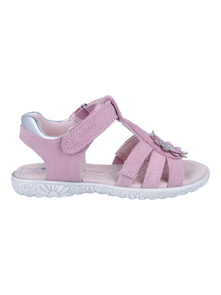 Richter Shoes Skórzane sandały "Sole" w kolorze jasnoróżowym rozmiar: 32