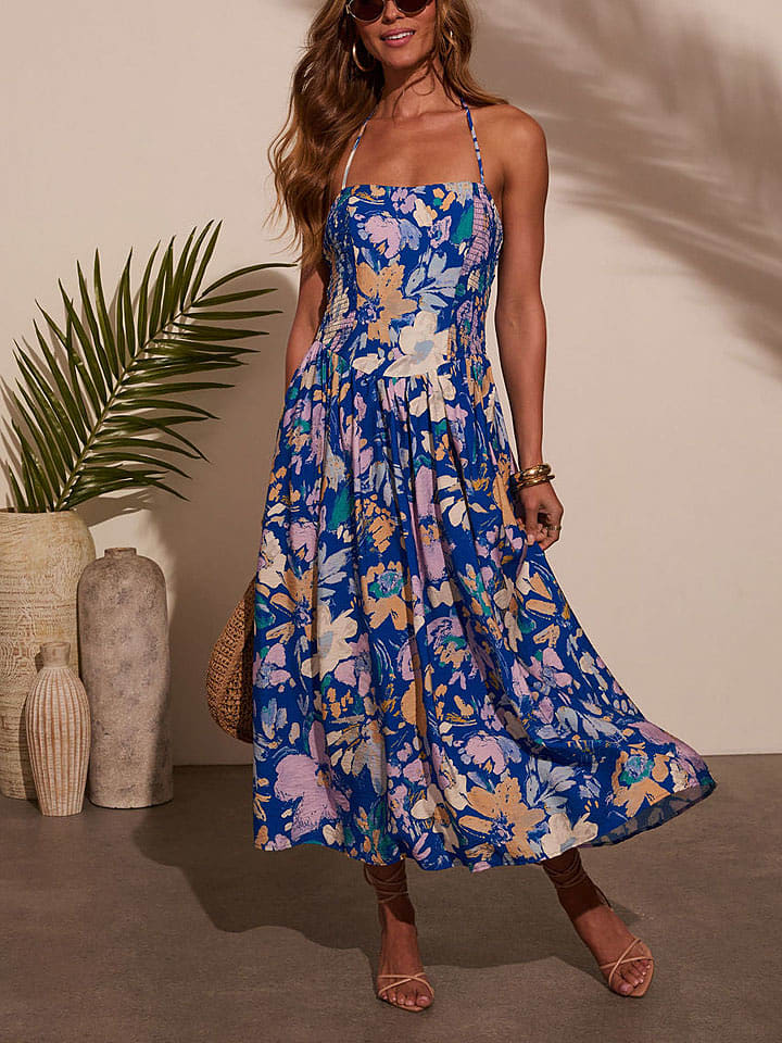 LA Angels Sukienka w kolorze niebieskim rozmiar: S