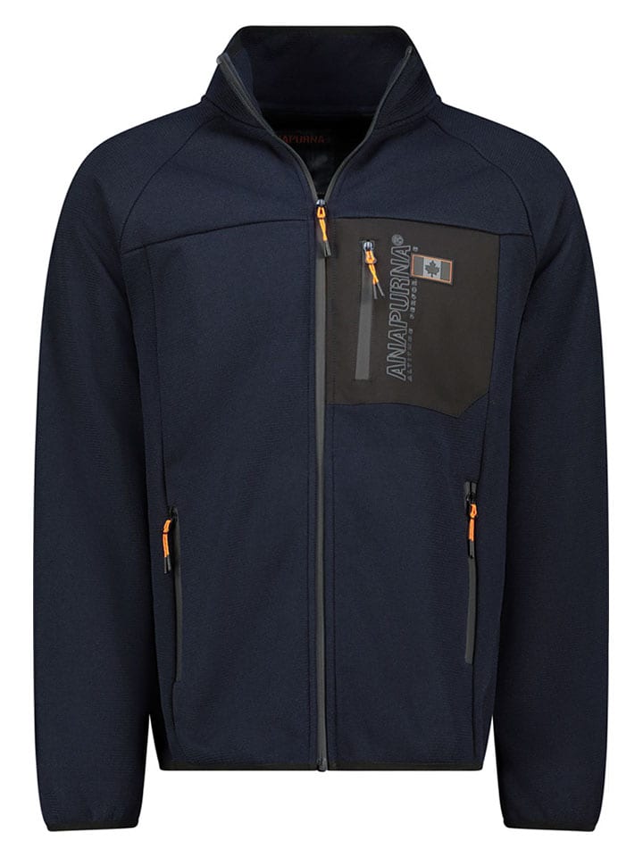 ANAPURNA Kurtka polarowa "Thizyana" w kolorze granatowym rozmiar: 3XL