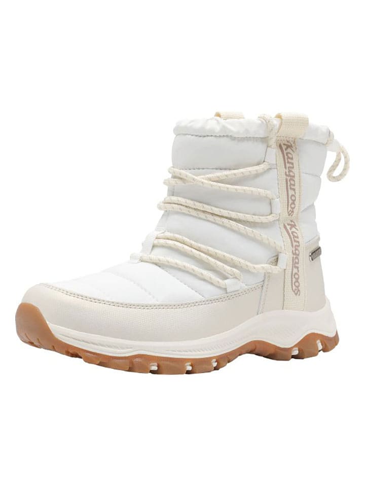 Kangaroos Buty turystyczne "K-FW Shego" w kolorze biało-kremowym rozmiar: 42