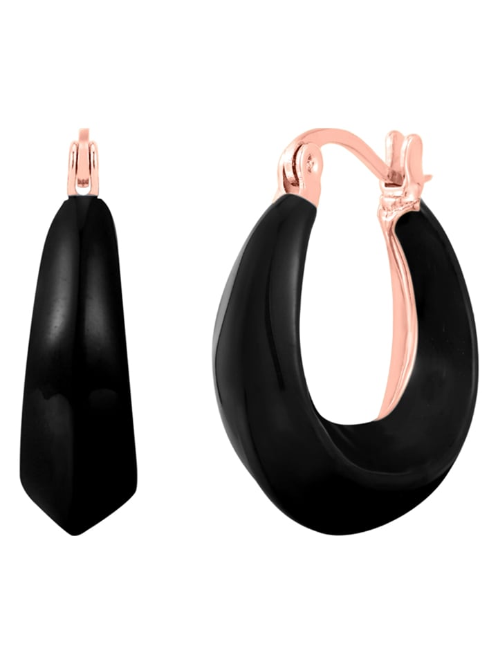 Yokoamii Pozłacane kolczyki-kreole rozmiar: onesize