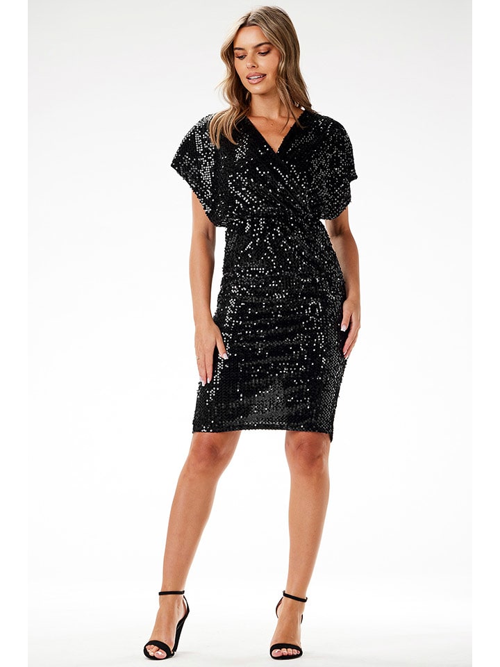 Awama Sukienka w kolorze czarnym rozmiar: S