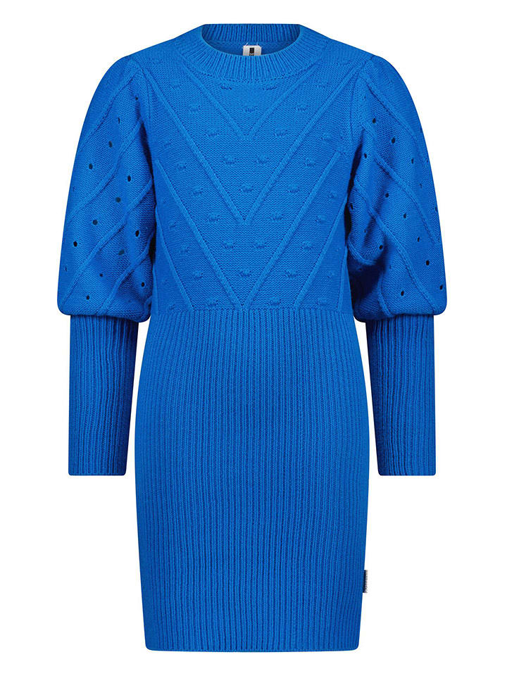 B.Nosy Sukienka dzianinowa w kolorze niebieskim rozmiar: 128