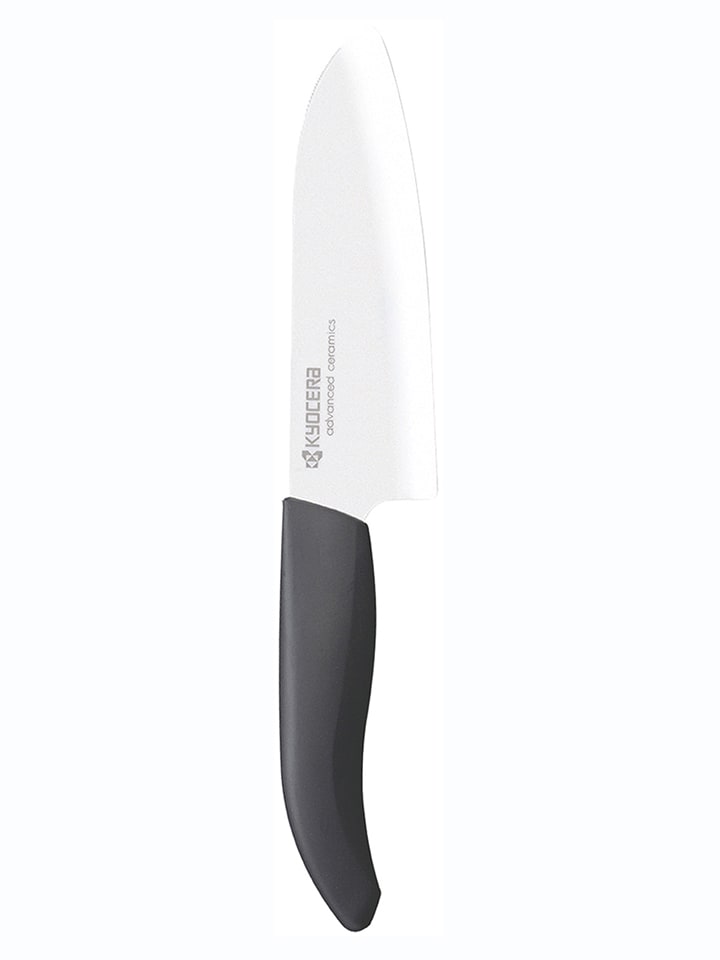 Kyocera Nóż Santoku "Shin" w kolorze czarnym - dł. 27 cm rozmiar: onesize