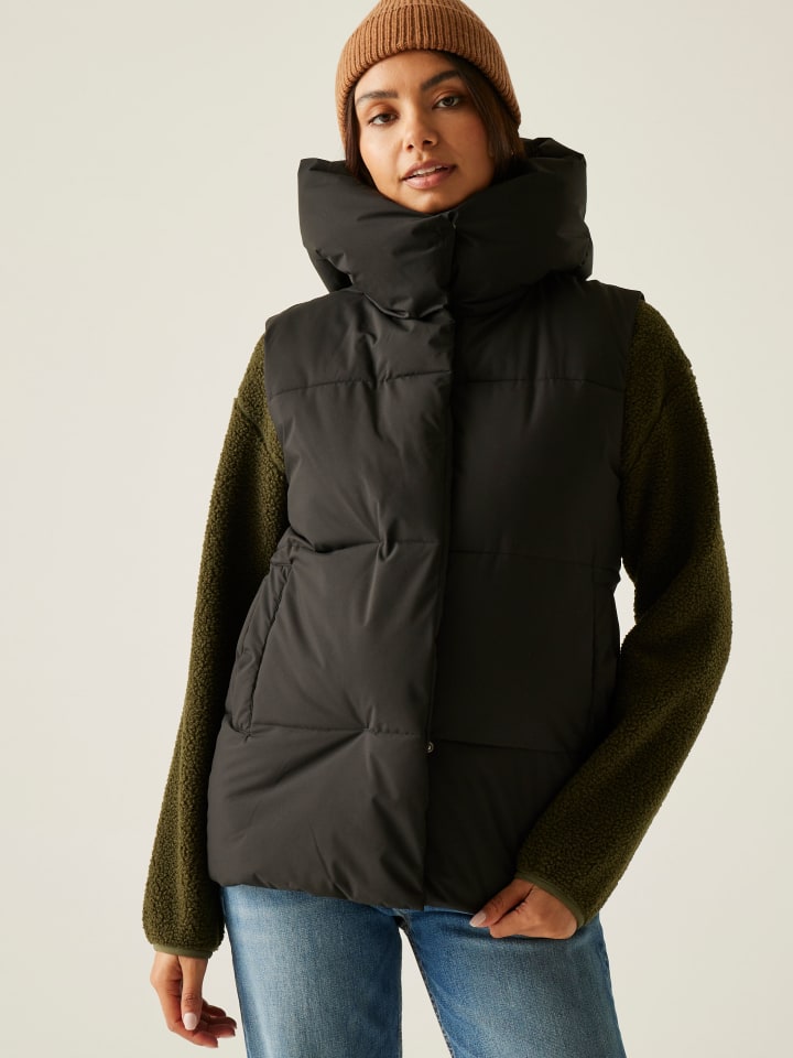 Regatta Kamizelka pikowana "Kelse" w kolorze czarnym rozmiar: 38