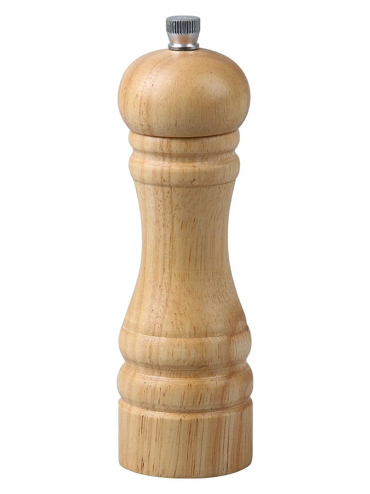 FM Professional Młynek w kolorze jasnobrązowym do soli i pieprzu - wys. 18 cm rozmiar: onesize