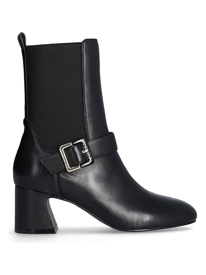 Liu Jo Skórzane botki w kolorze czarnym rozmiar: 39