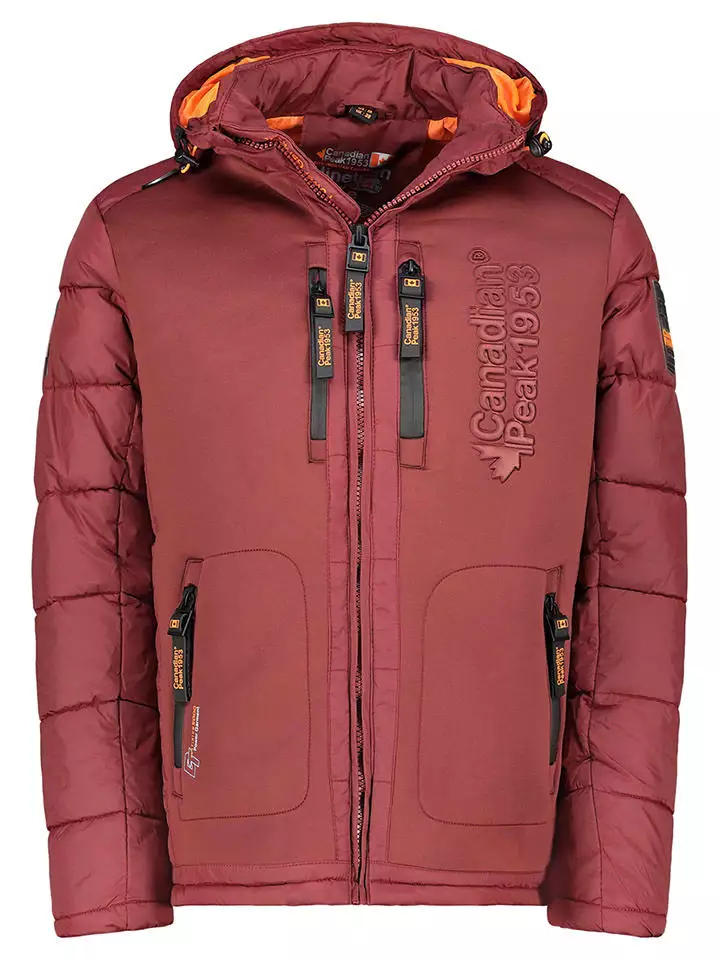 Canadian Peak Kurtka zimowa "Beachweak" w kolorze bordowym rozmiar: XL