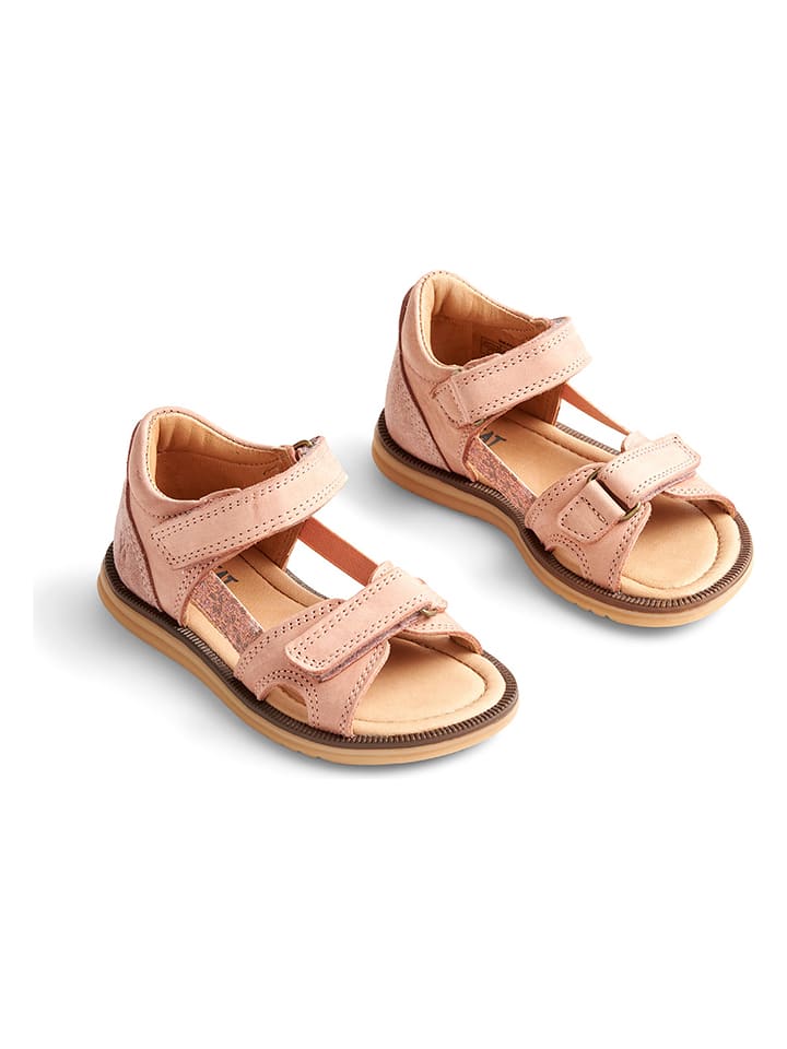 Wheat Sandały "Beka" w kolorze jasnoróżowym rozmiar: 28