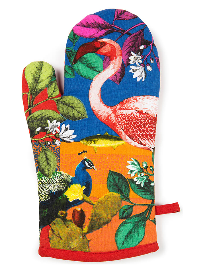 Trendy Kitchen by EXCÉLSA Rękawica kuchenna "Rhapsody" ze wzorem - 32 x 18 cm rozmiar: onesize