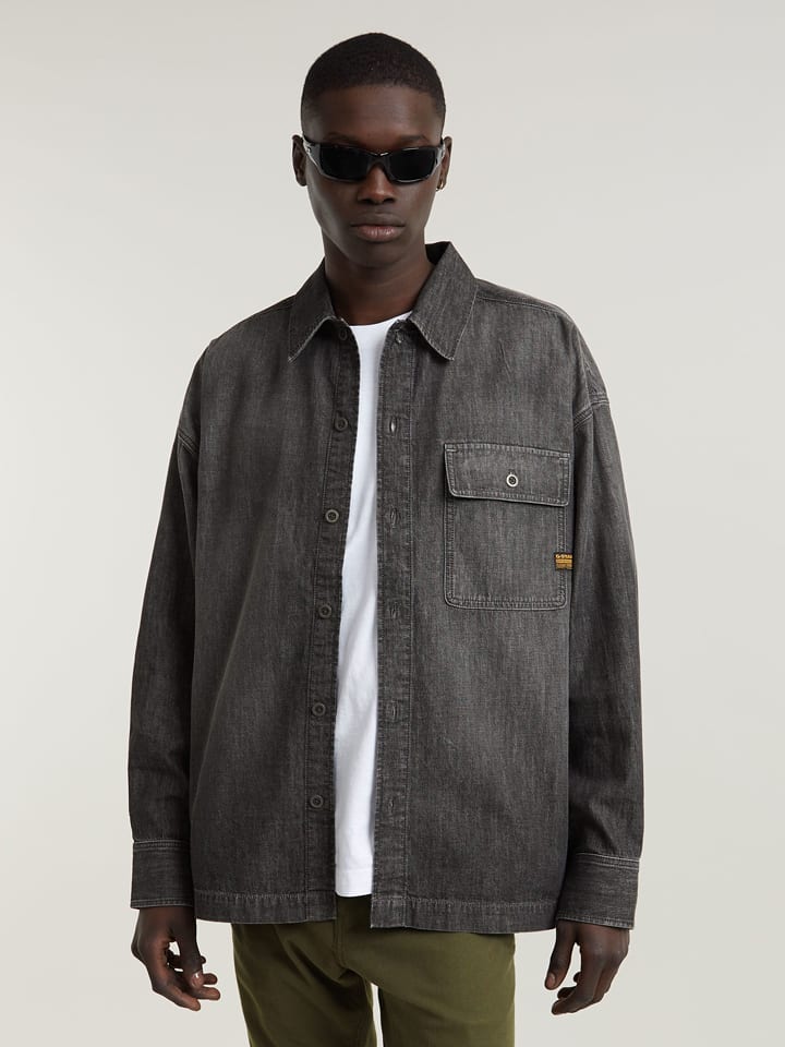 G-Star Koszula dżinsowa w kolorze antracytowym rozmiar: XL