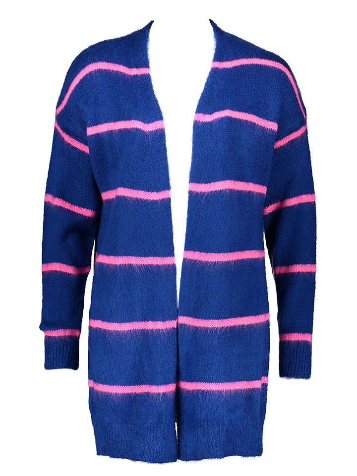 miss goodlife Kardigan w kolorze granatowo-jasnoróżowym rozmiar: XL