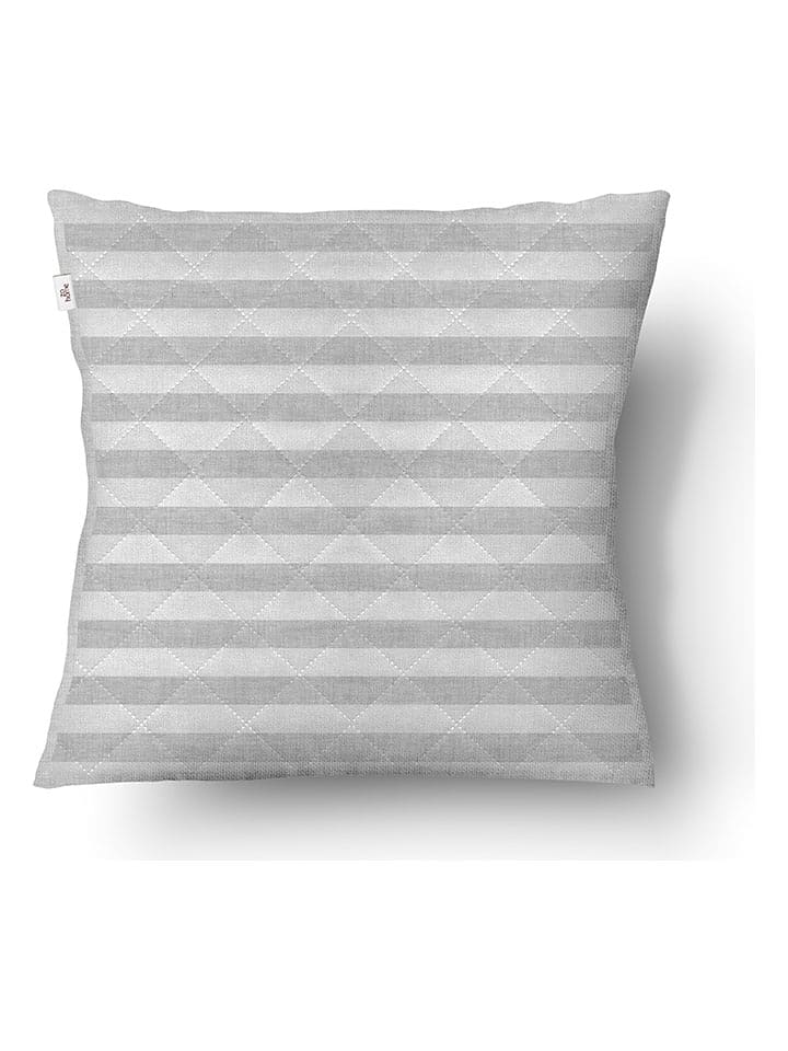 Zo!Home Poszewka "Lino" w kolorze szarym na poduszkę rozmiar: 50x50 cm