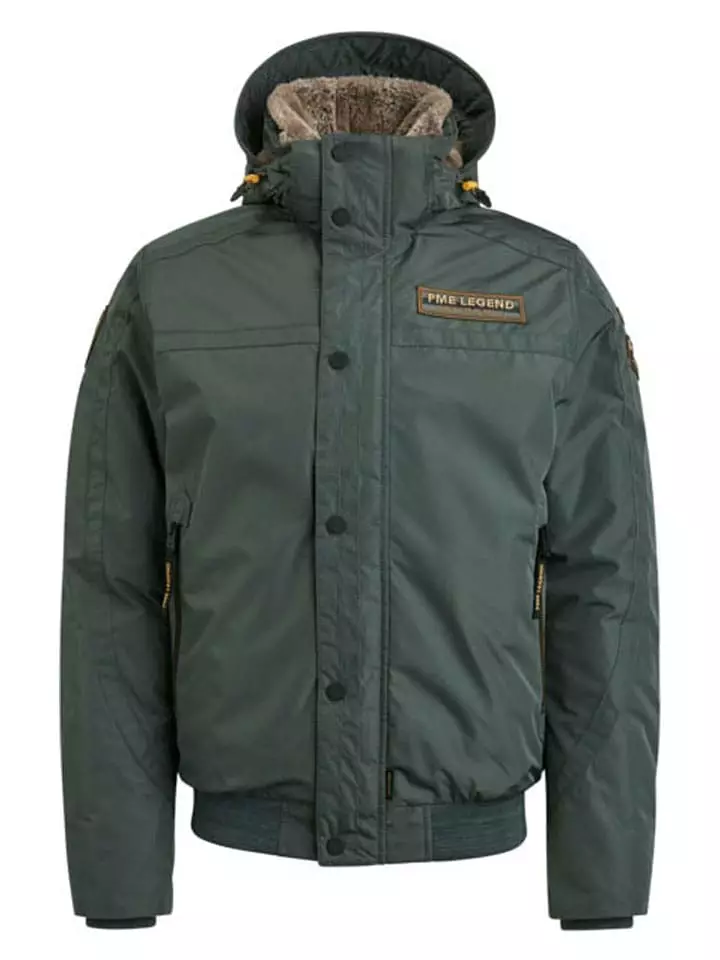 PME Legend Kurtka zimowa "Ice Striper 4.0" w kolorze ciemnozielonym rozmiar: XXL