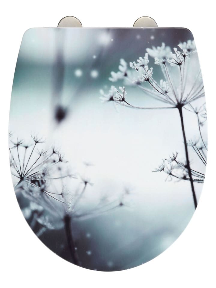 Wenko Automatyczna deska WC "Polar" w kolorze szaro-niebieskim rozmiar: onesize