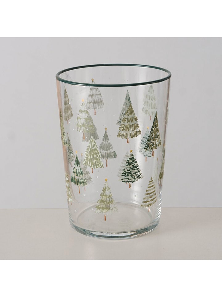 Boltze Szklanka "Merilo" w kolorze zielonym - wys. 12 cm rozmiar: onesize