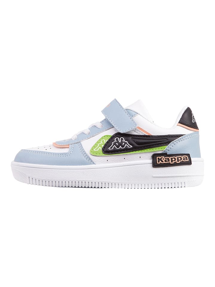 Kappa Sneakersy "Bash LR MF K" w kolorze biało-błękitnym rozmiar: 30